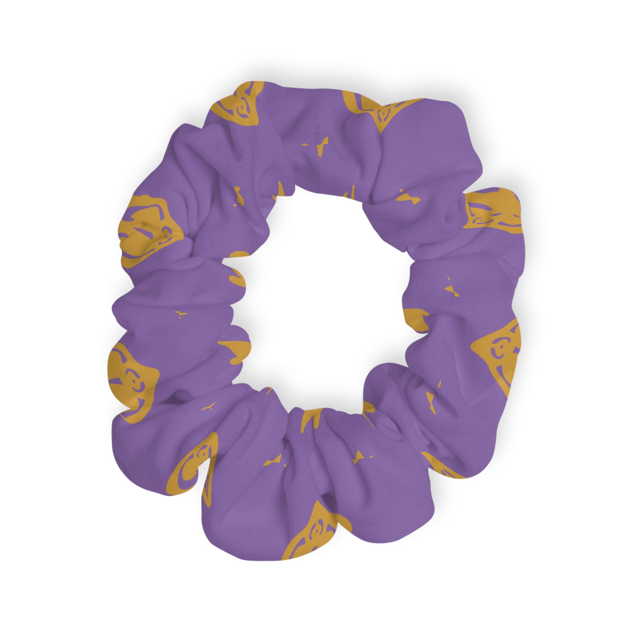 Scrunchie Sacred Purple Golden Key