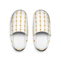 White Golden Key Cozy Slippers - Men's