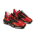 Ruby Red Golden Key Trainer Sneaker - Men;s