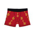 Ruby Red Golden Key of Hearts Boxer Briefs — Men's