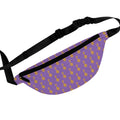 Purple Golden Key Fanny Pack — Purple Waist Bag