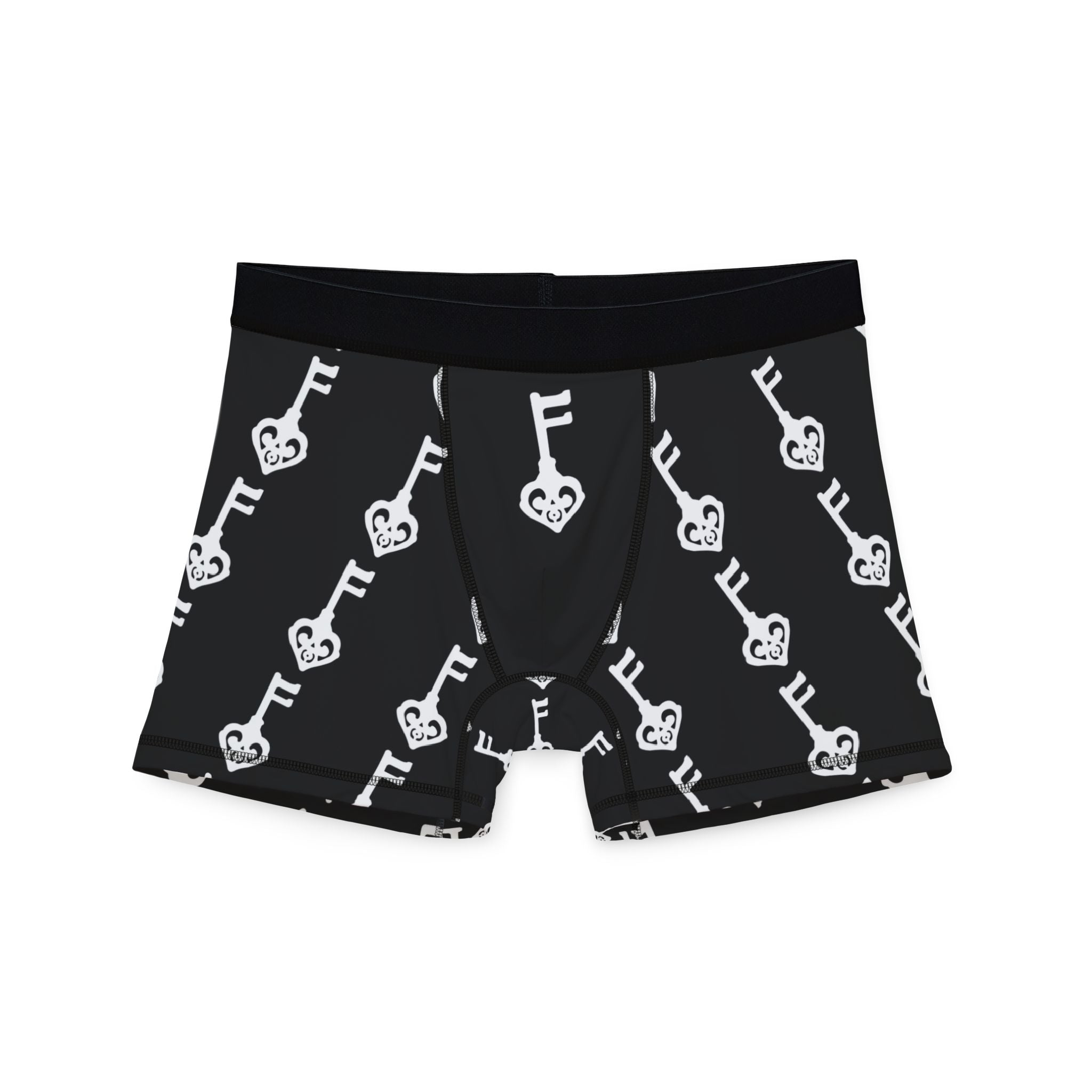 Black White Boxer Briefs — Men's