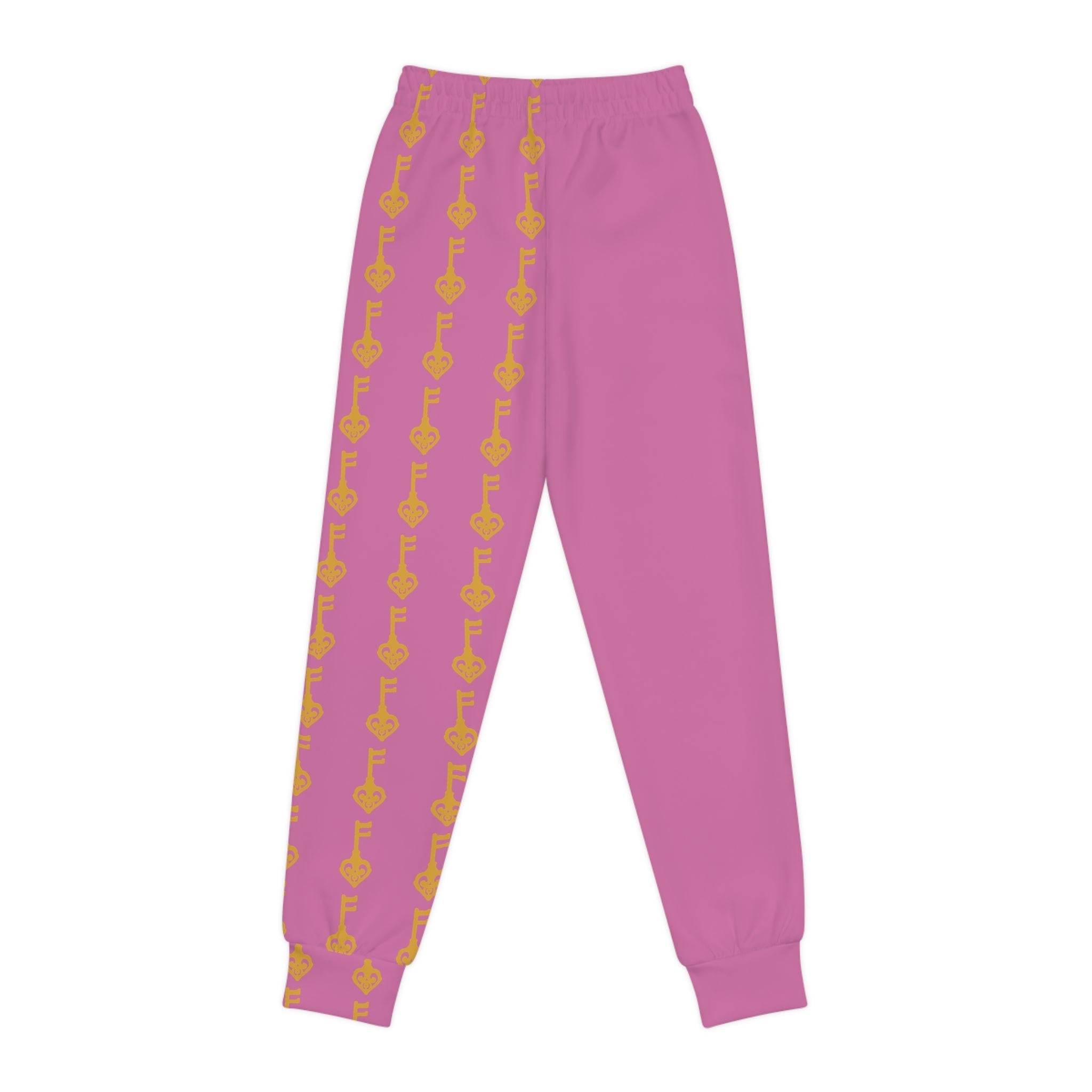 Youth Joggers- Pink Golden Key