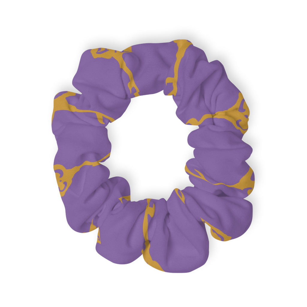 Scrunchie Sacred Purple Golden Key