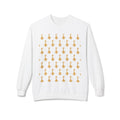 White Unisex Golden Key Crewneck Sweatshirt