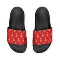 Ruby Red Golden Key Slide Sandals — Women's Removable-Strap Pool & Casual Slides