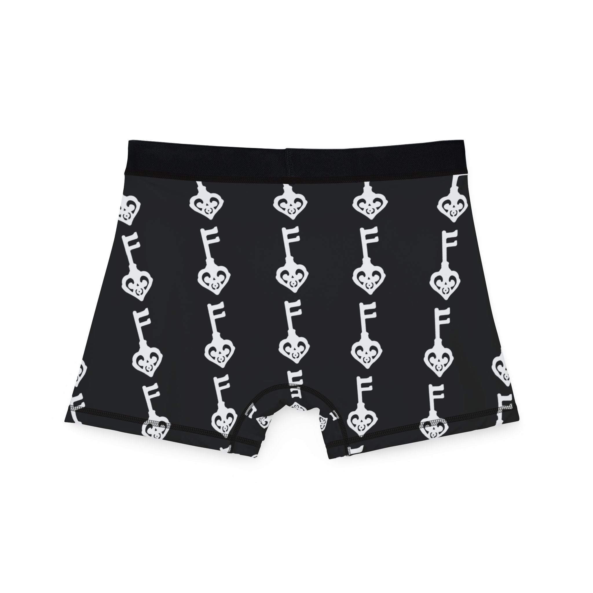 Black White Boxer Briefs — Men's