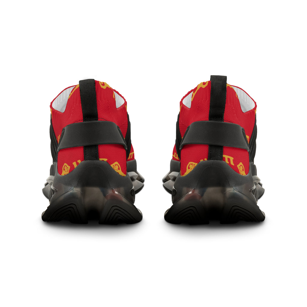 Ruby Red Golden Key Trainer Sneaker - Men;s