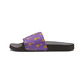 Purple Golden Key Slide Sandals — Women's Removable-Strap Slides