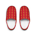 Ruby Red Golden Key Cozy Slippers — Men's