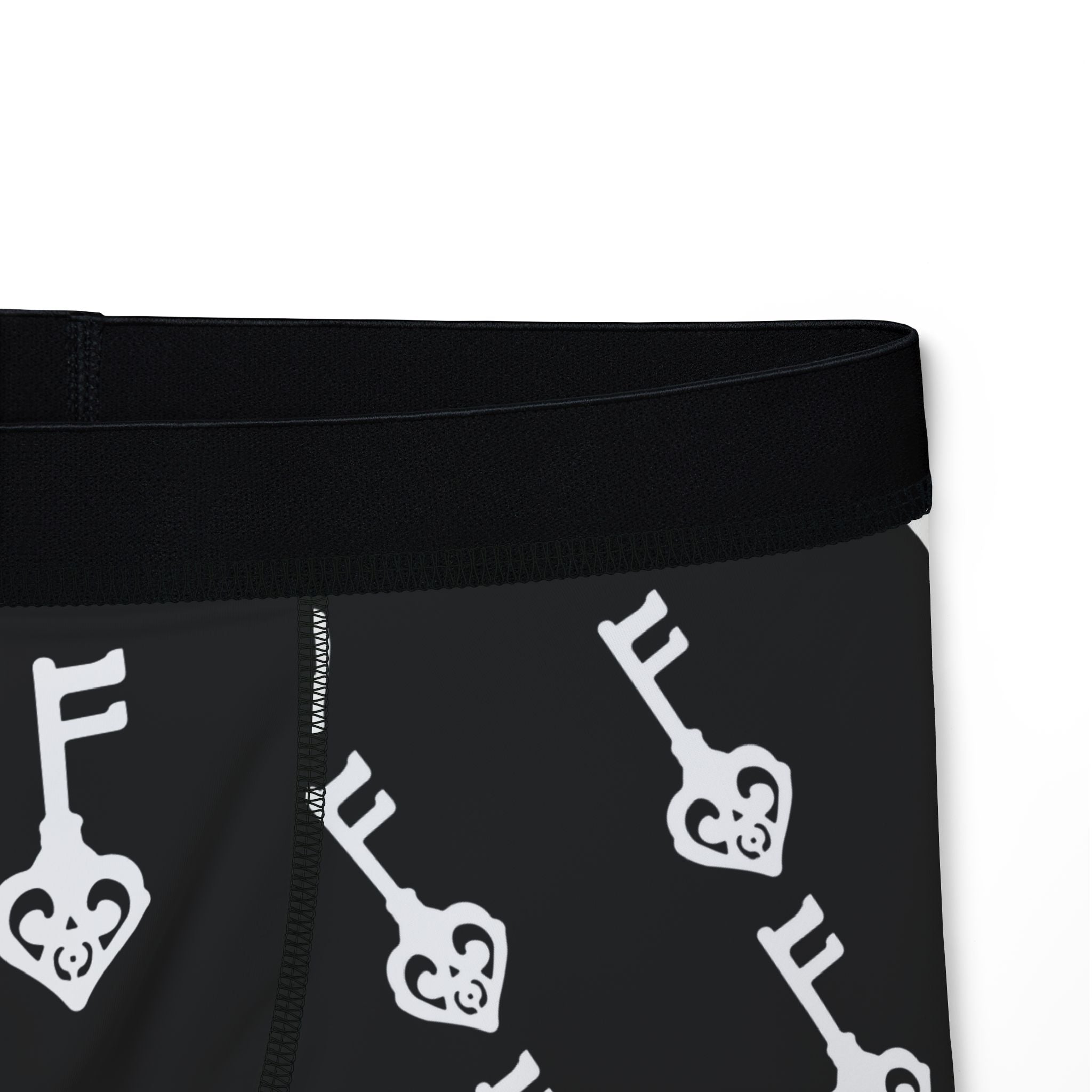 Black White Boxer Briefs — Men's