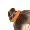Orange Sacred Golden Key Scrunchie — Autumn Orange