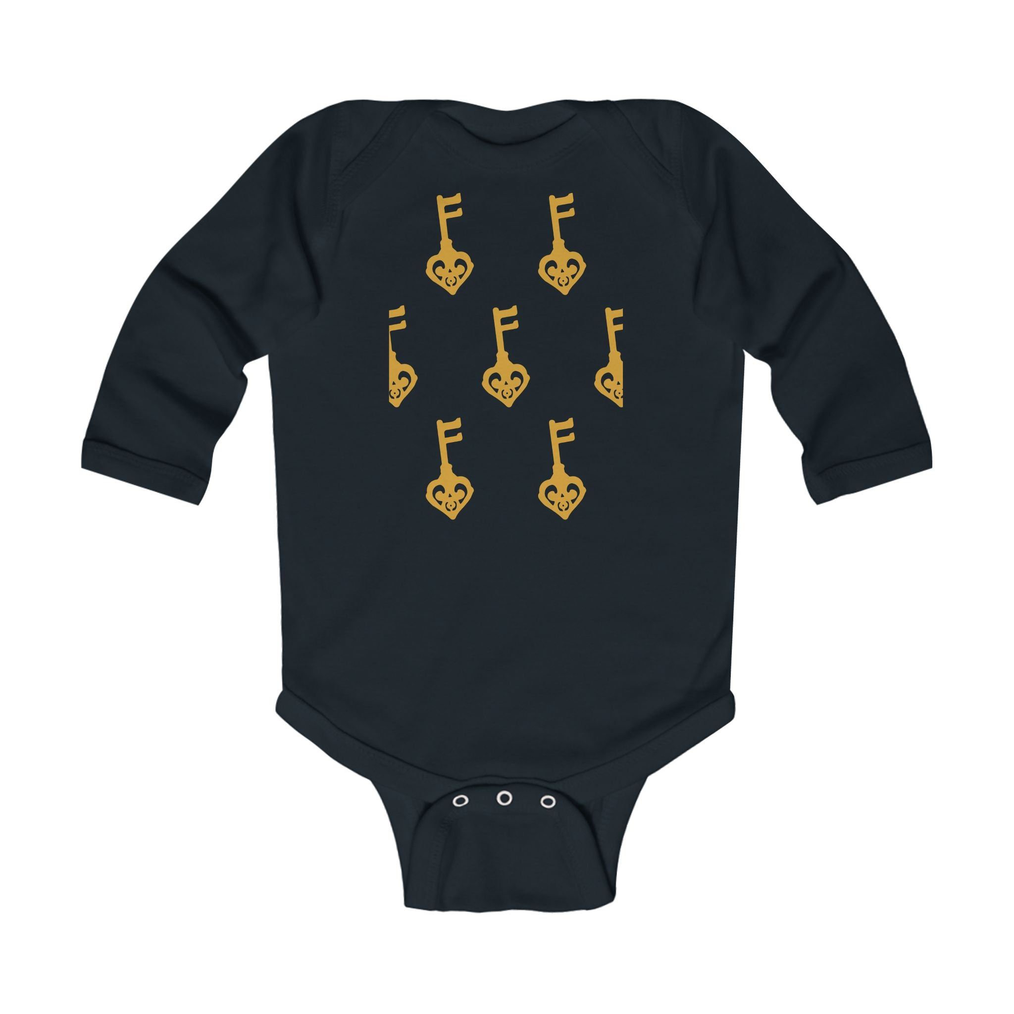 Infant Bodysuit with Golden Key